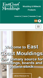 Mobile Screenshot of eastcoastmouldings.com